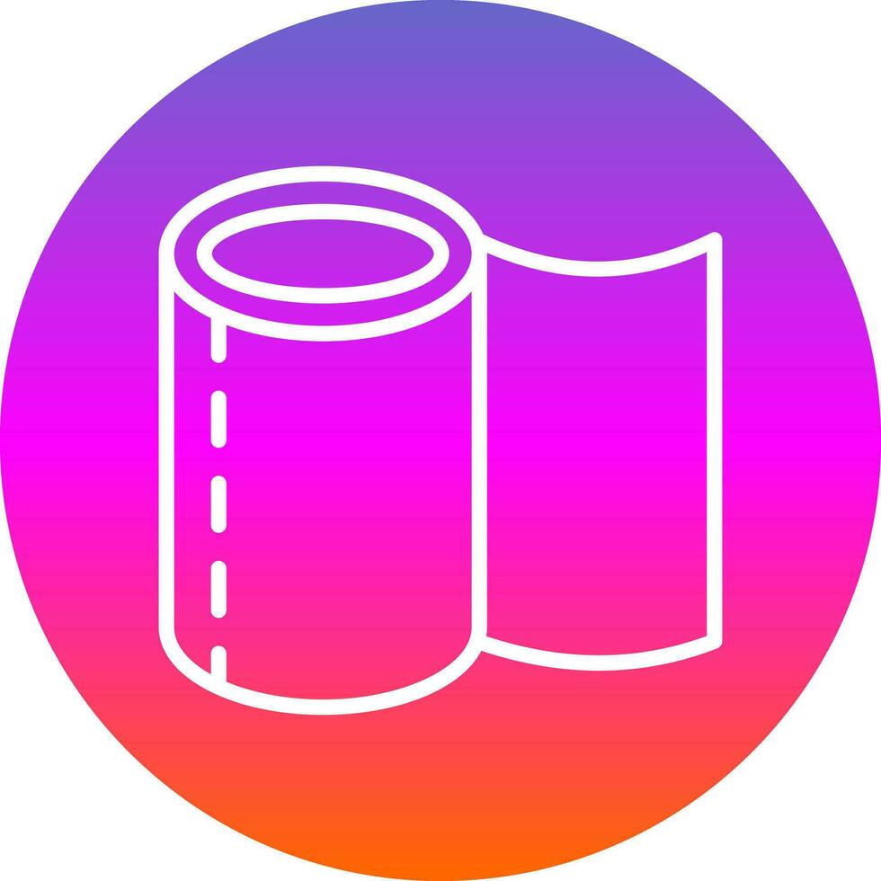 Paper roll Vector Icon Design