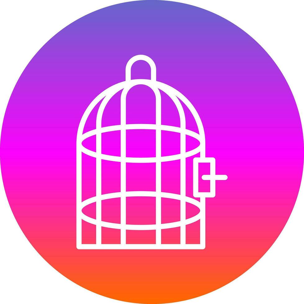 Cage Vector Icon Design