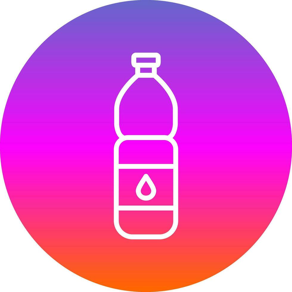 Plastic bottles Vector Icon Design
