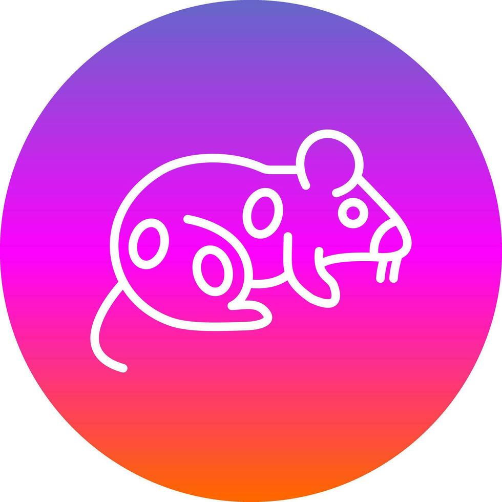 Rat Vector Icon Design