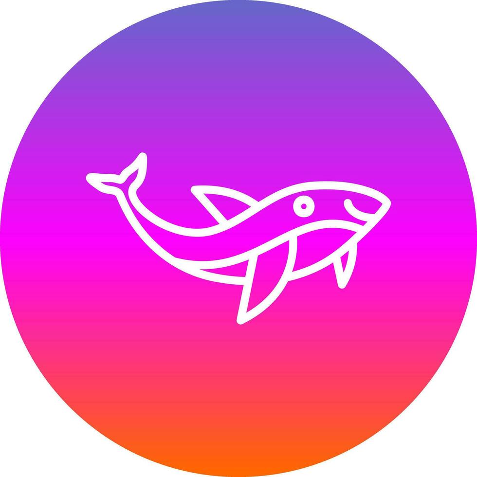 Whales Vector Icon Design