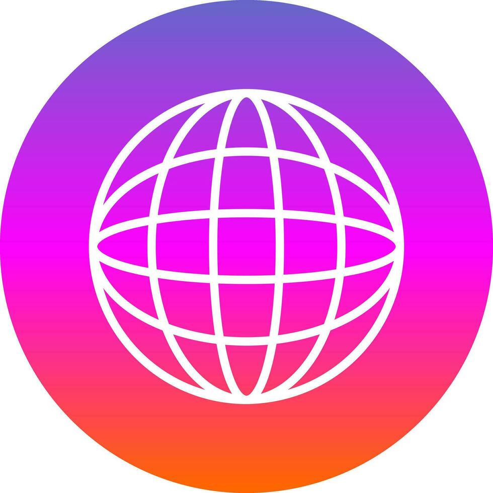 World globe Vector Icon Design