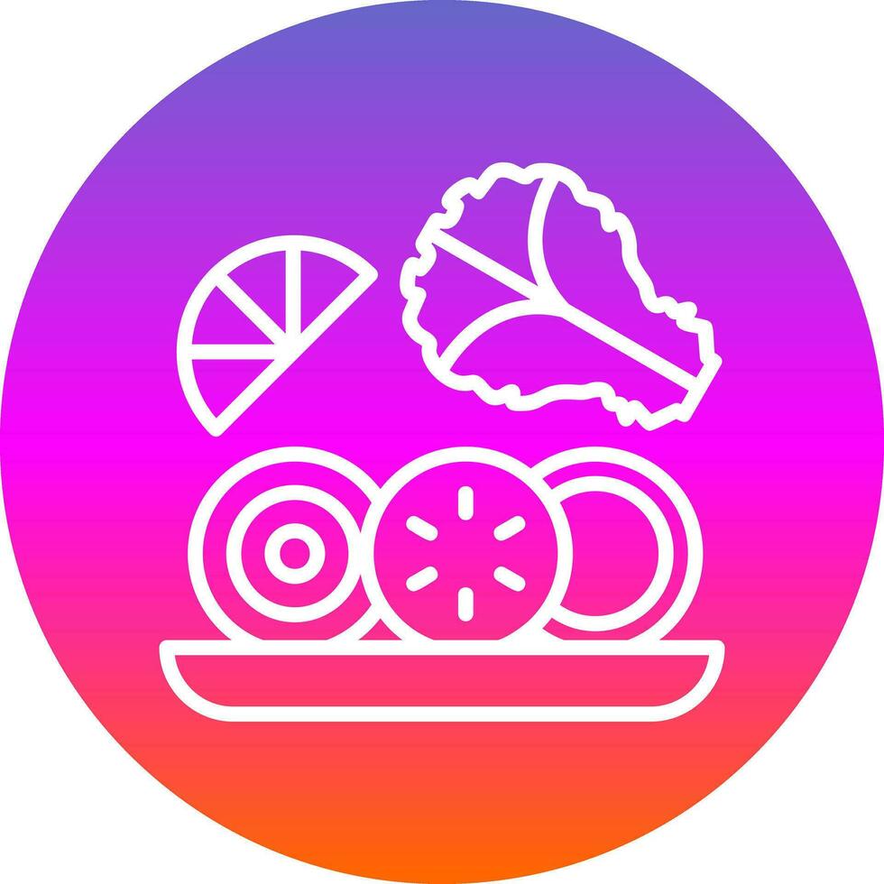 Salad Vector Icon Design