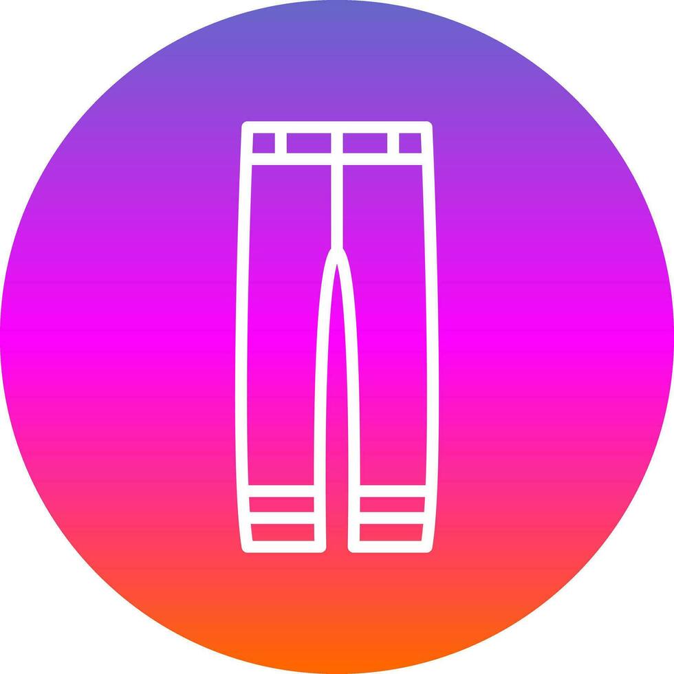 diseño de icono de vector de pantalones