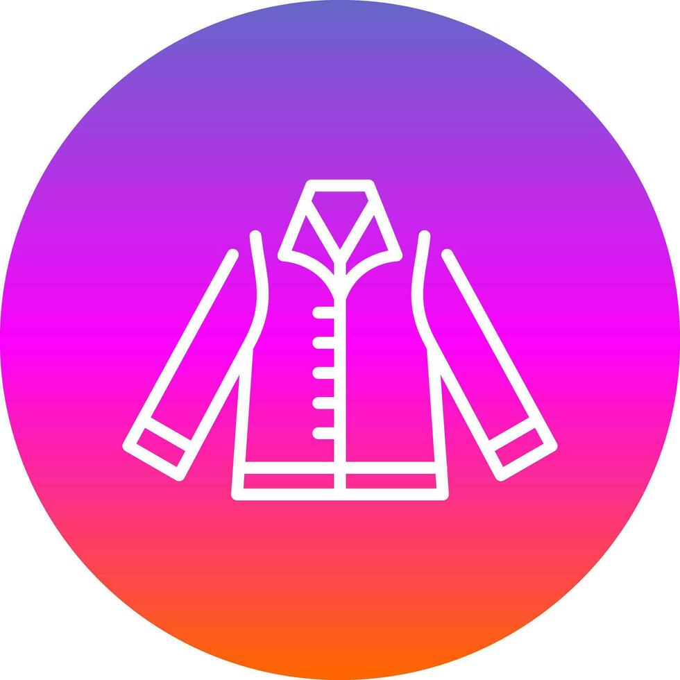 diseño de icono de vector de chaqueta