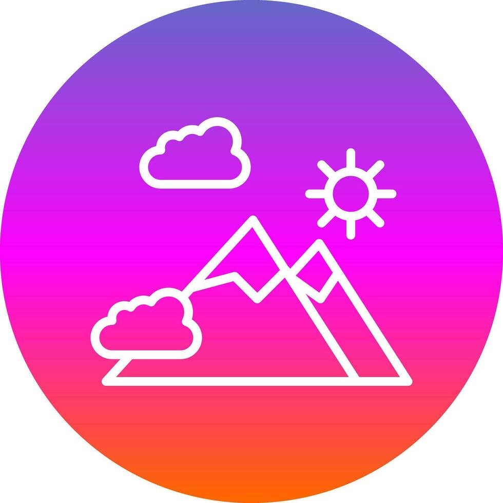 Avalanche Vector Icon Design