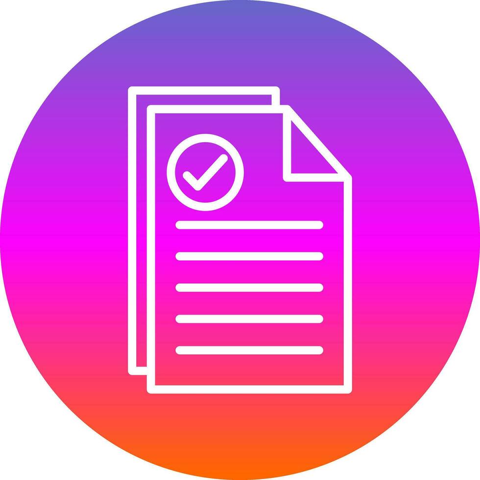 Document Vector Icon Design