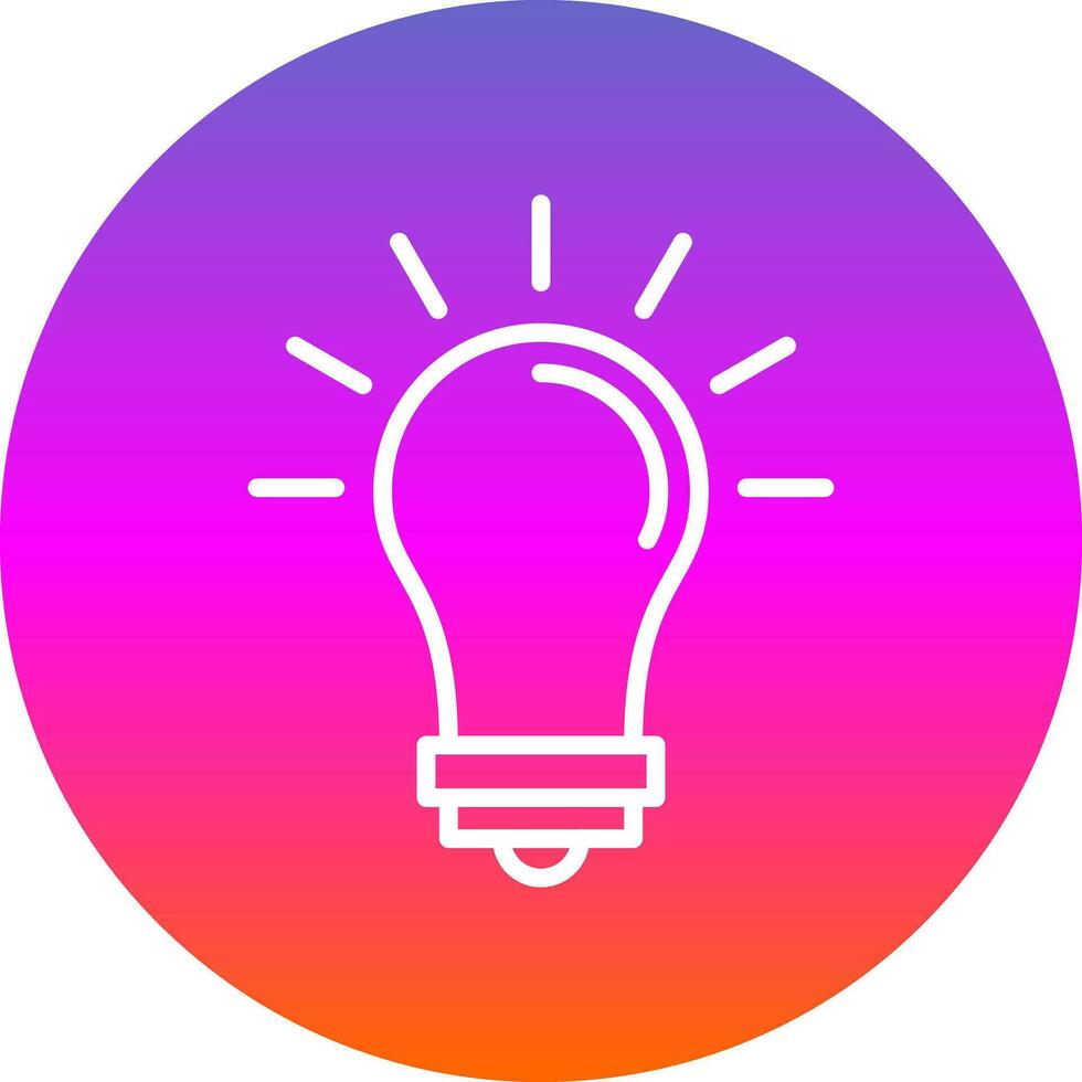 Bulb Vector Icon Design