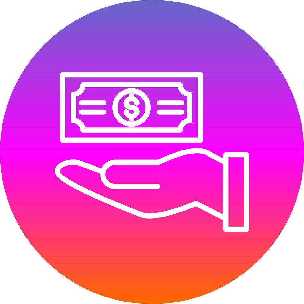 Donation Vector Icon Design