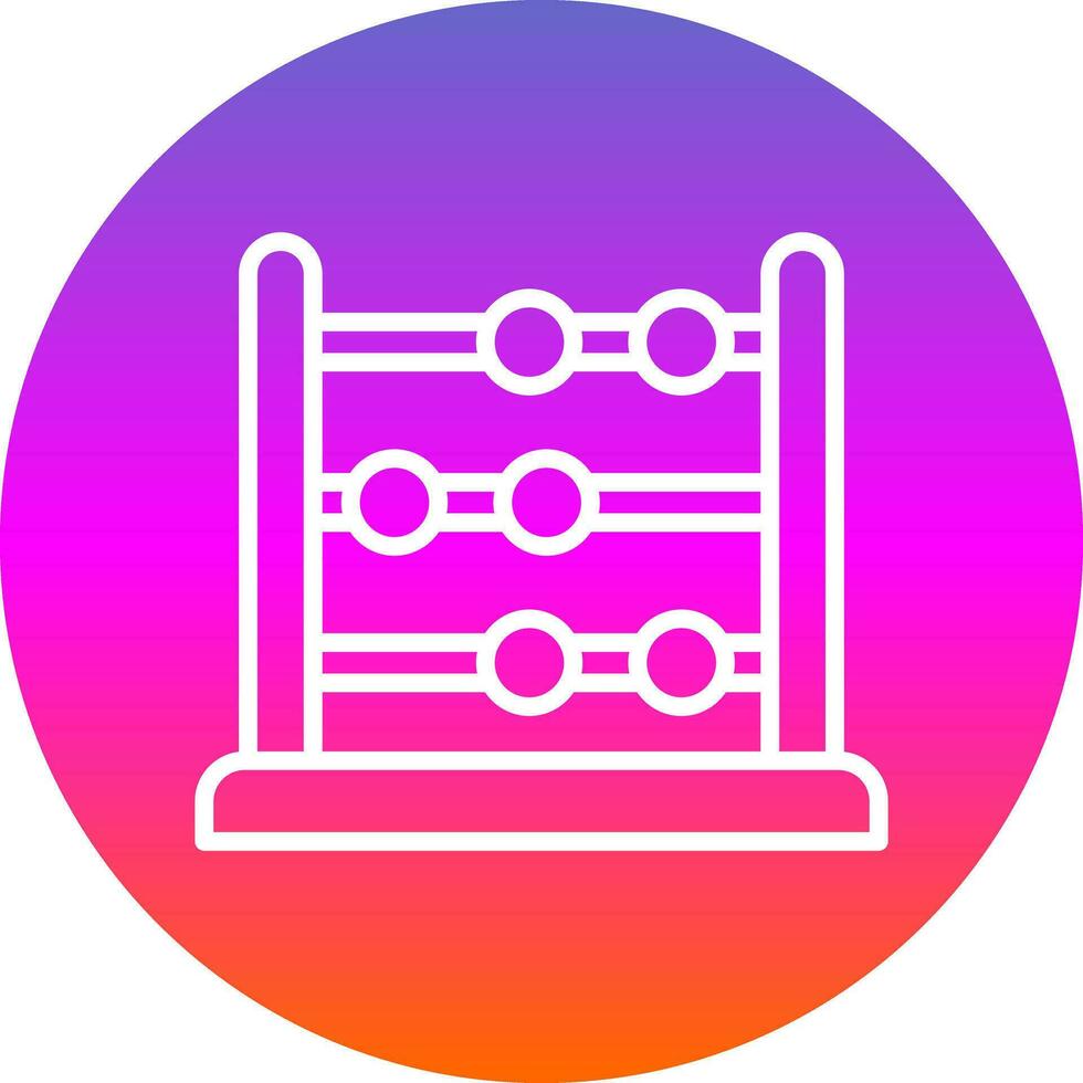 Abacus Vector Icon Design