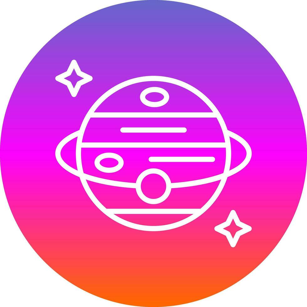 Planet Vector Icon Design