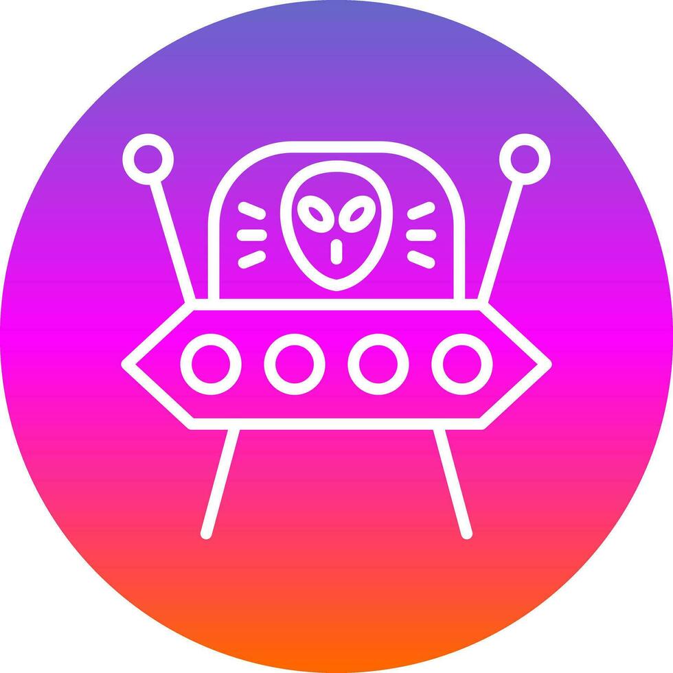 Alien Vector Icon Design