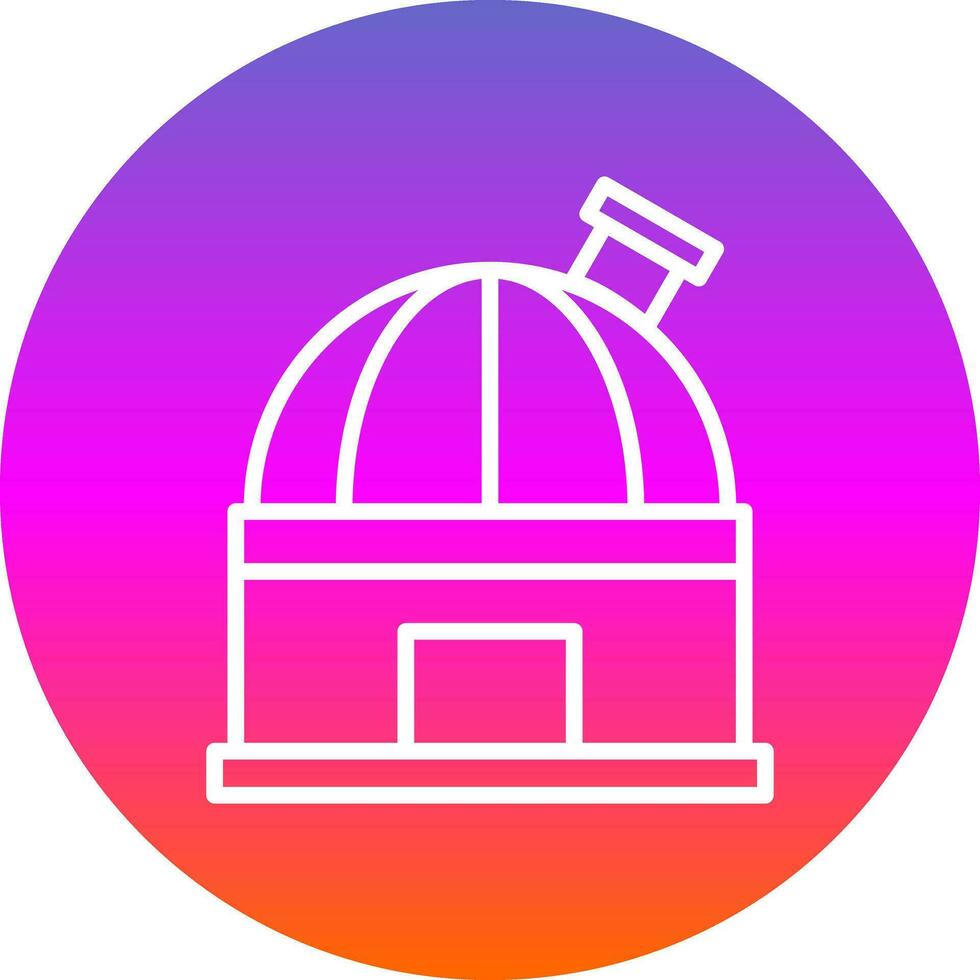 Observatory Vector Icon Design