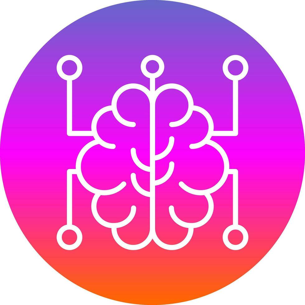 Mind control Vector Icon Design