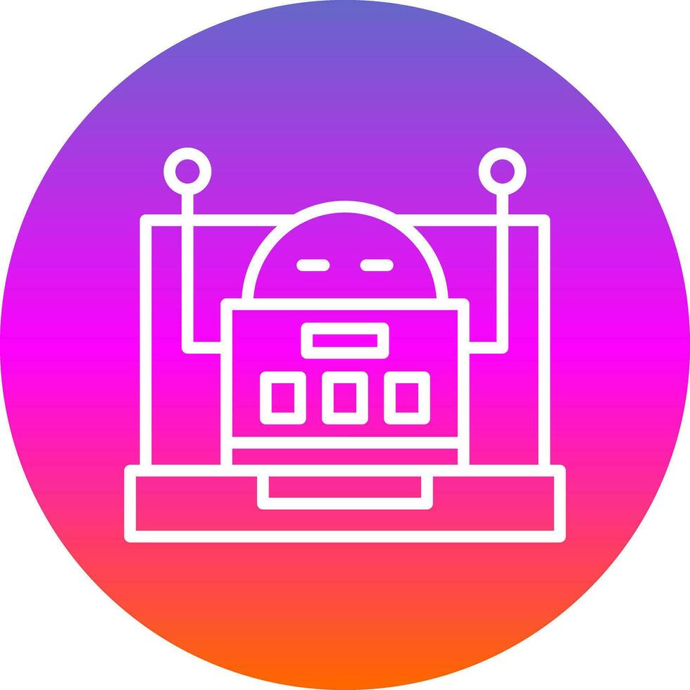 Robot Vector Icon Design