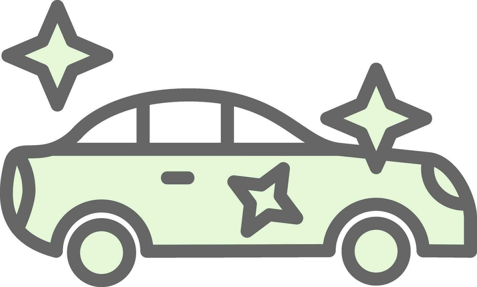 New car Vector Icon Design
