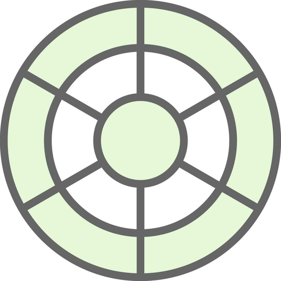 Color circle Vector Icon Design