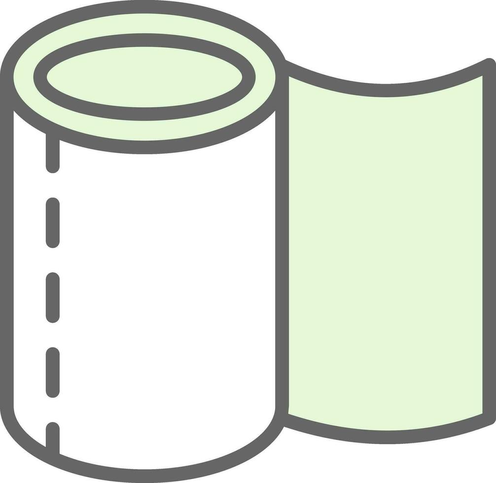 Paper roll Vector Icon Design