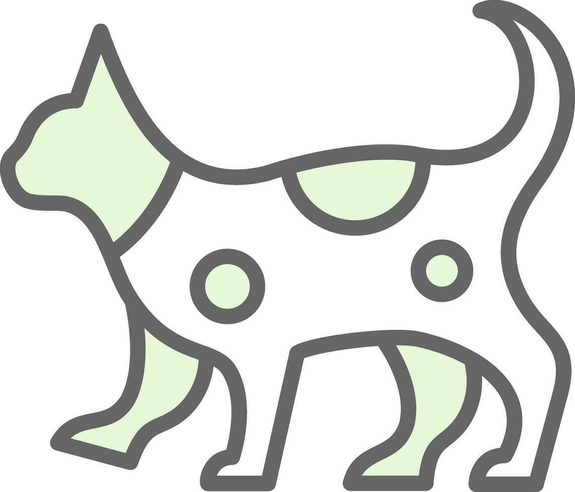 Cat Vector Icon Design