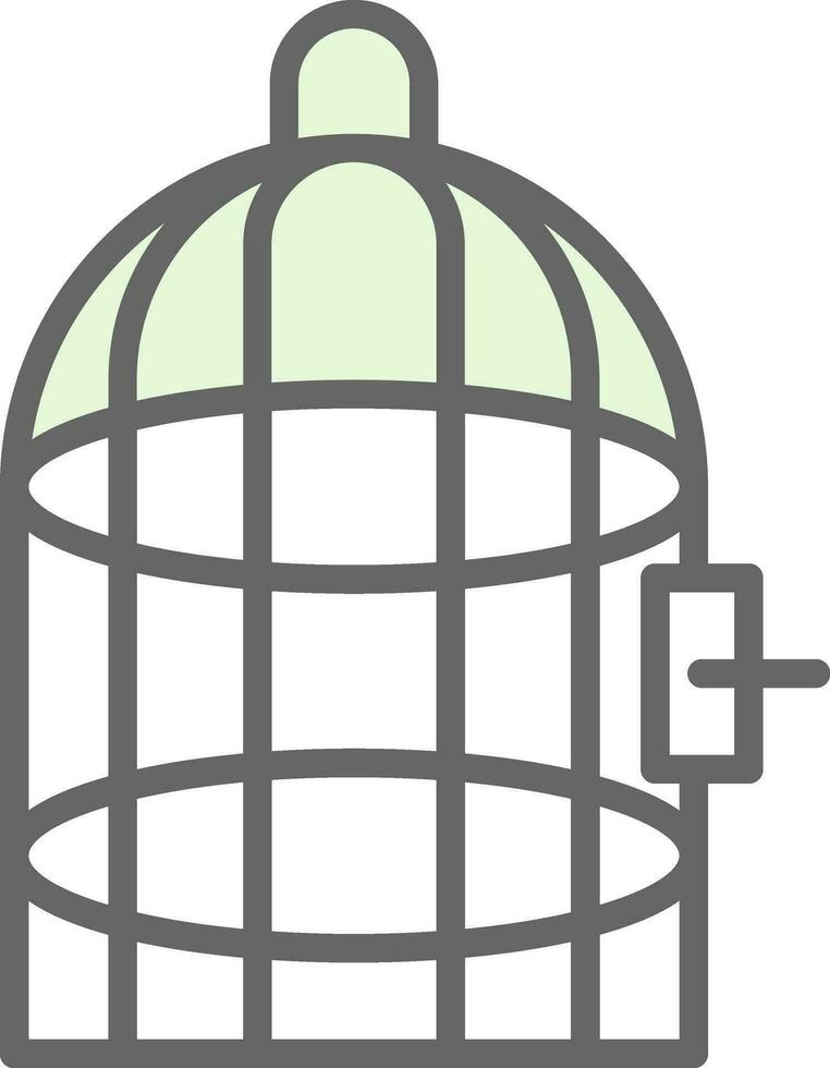 Cage Vector Icon Design