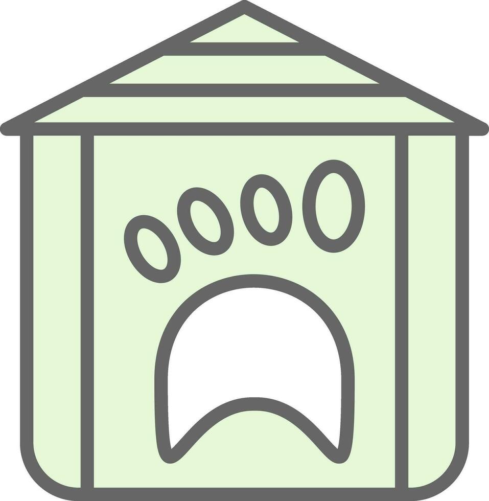 Animal shelter Vector Icon Design
