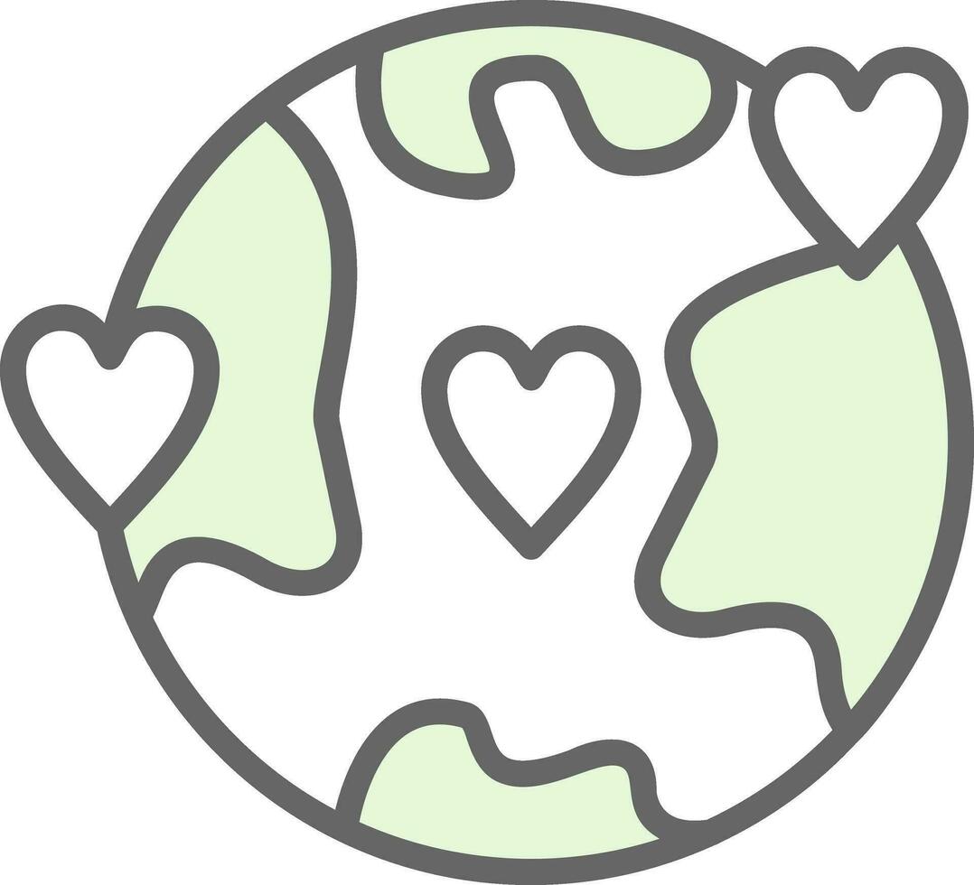 Mother earth day Vector Icon Design