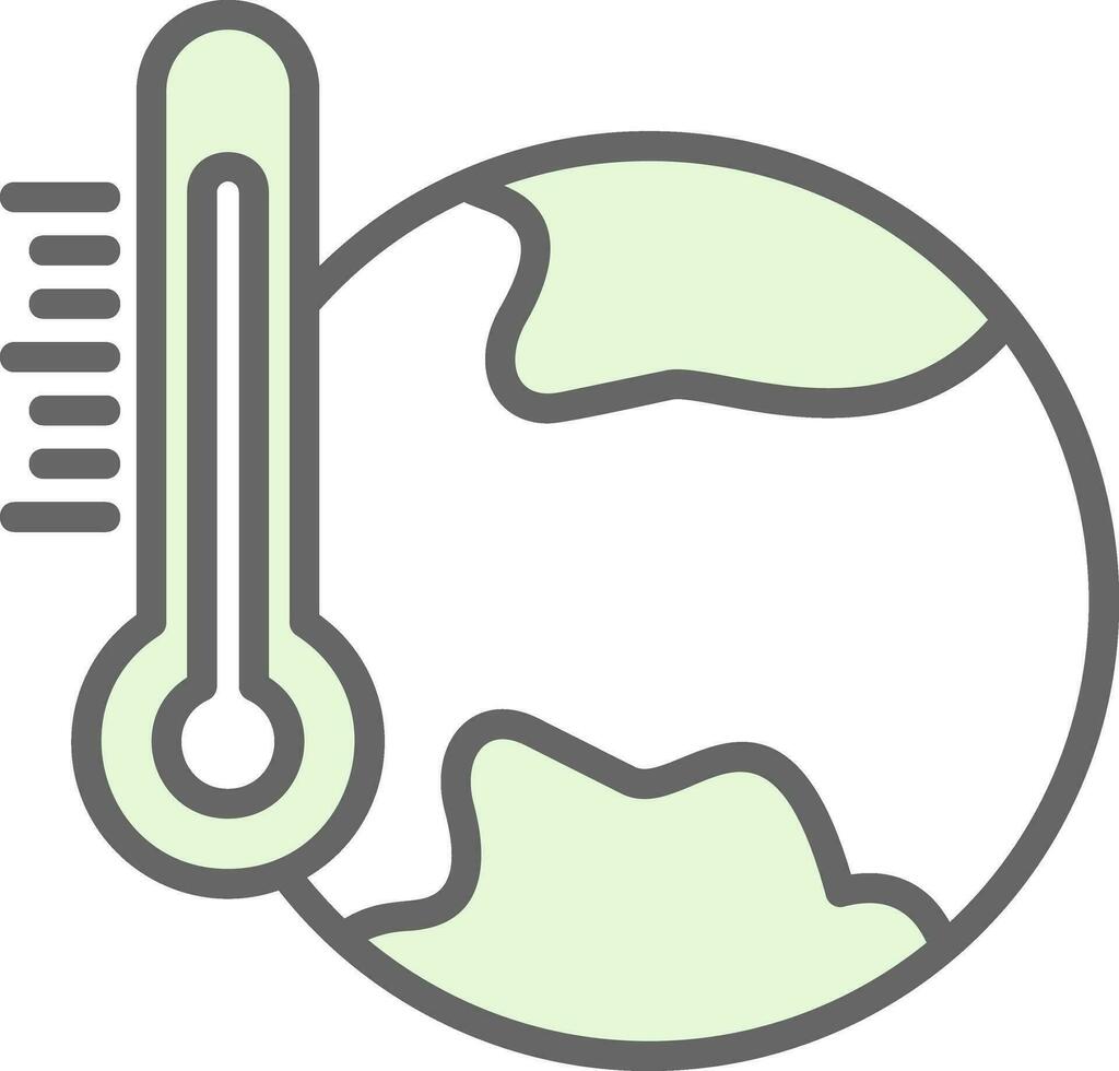 Global warming Vector Icon Design