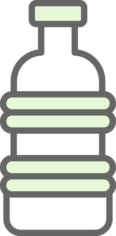Plastic bottle Vector Icon Design