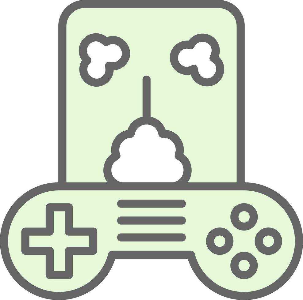 Video game Vector Icon Design