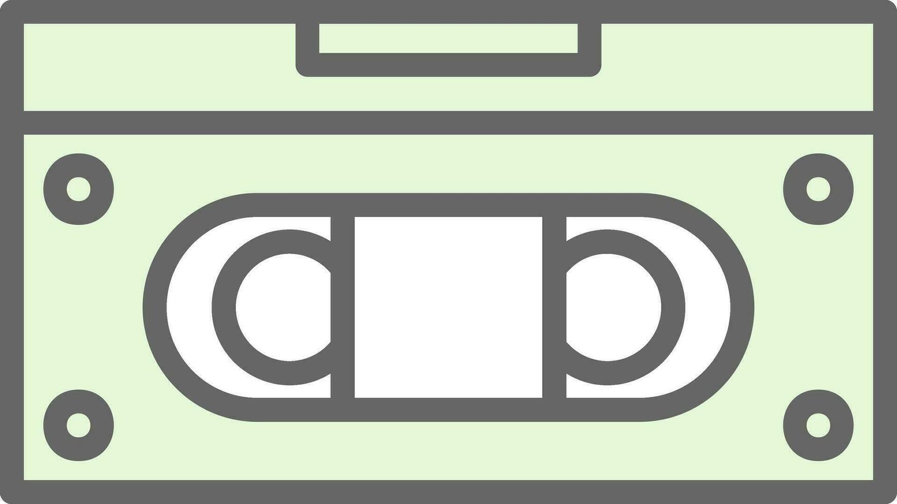 VHS Vector Icon Design