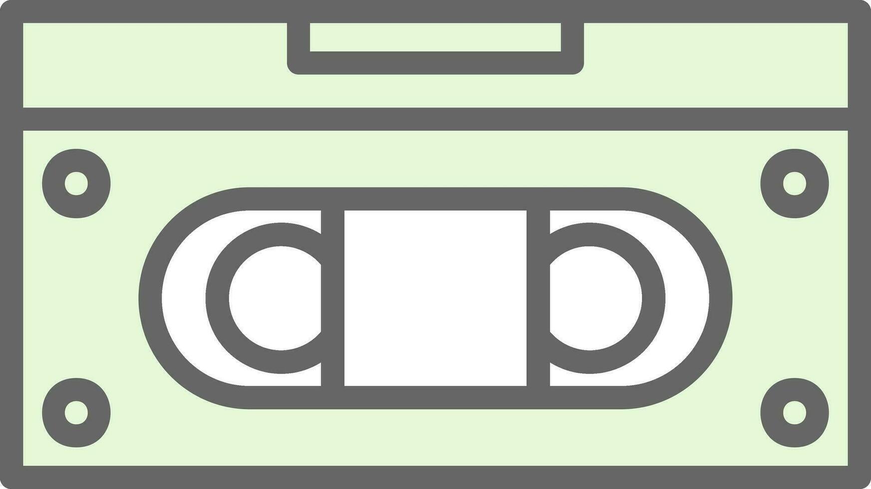 VHS Vector Icon Design