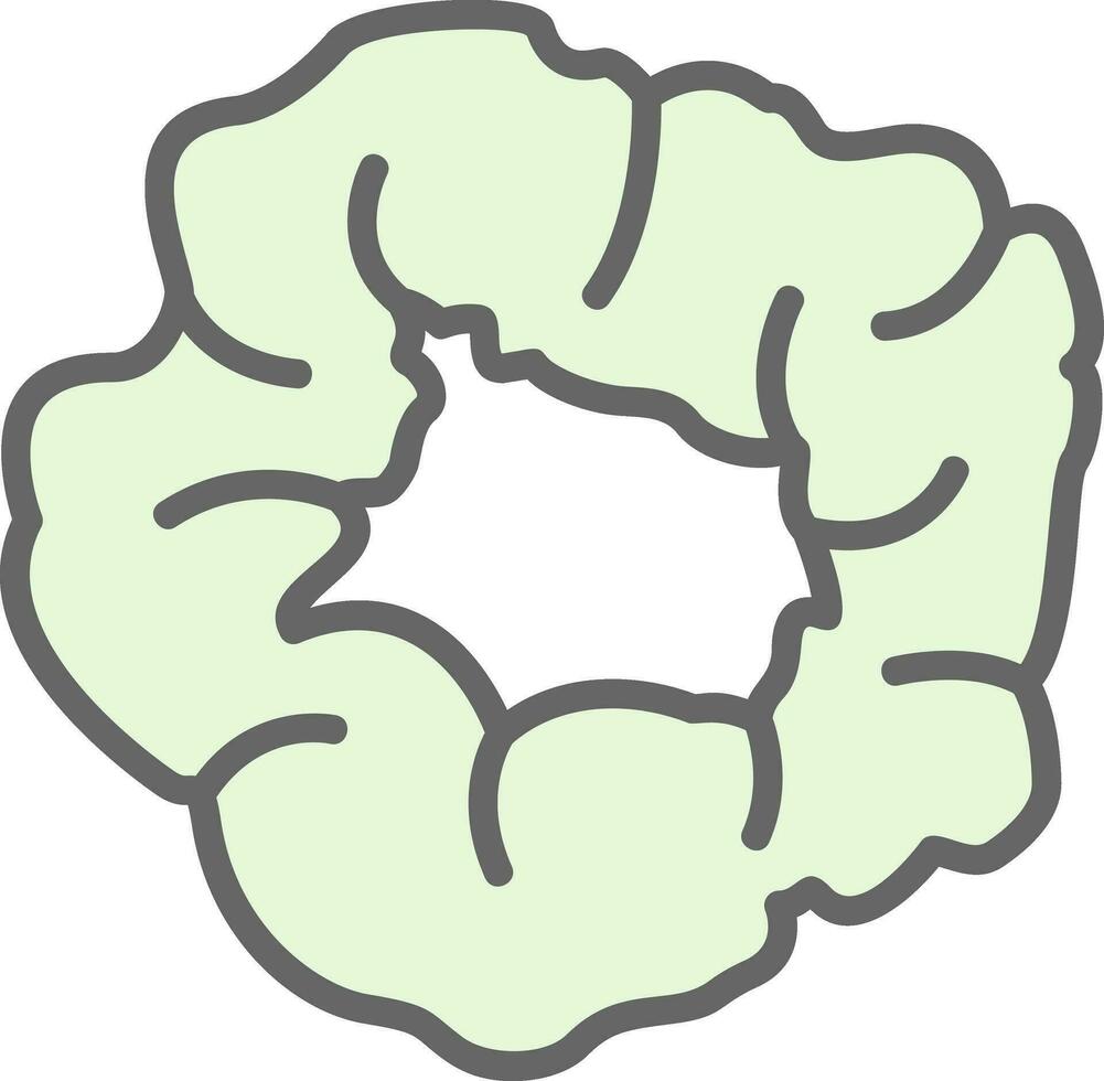 Scrunchie Vector Icon Design