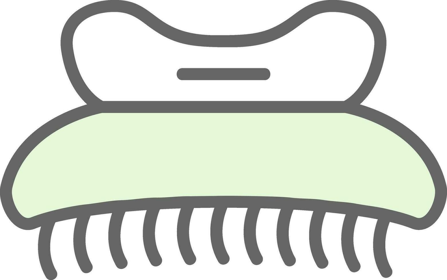 Hair clip Vector Icon Design