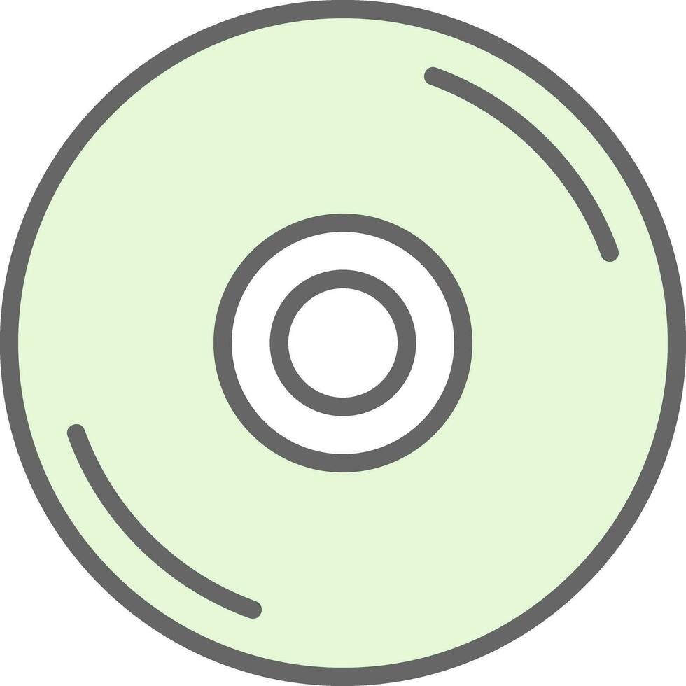 diseño de icono de vector de cd