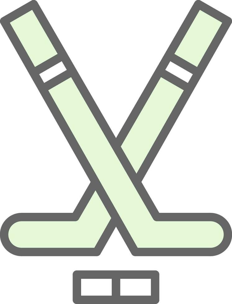 crossed hockey stick in pixel art style 21707126 Vector Art at Vecteezy