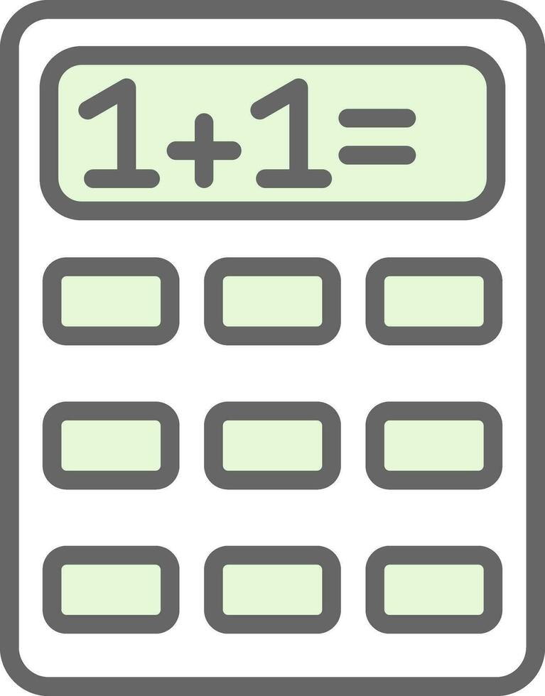 Calculation Vector Icon Design