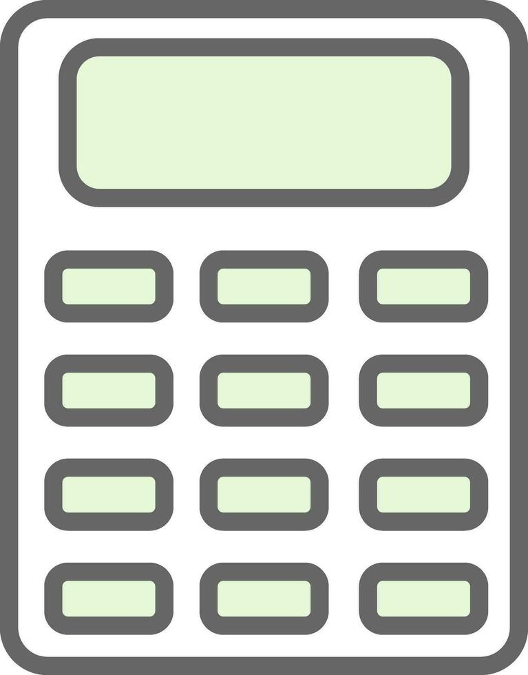 diseño de icono de vector de calculadora