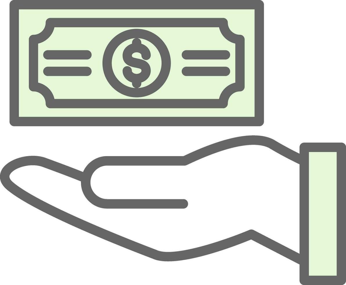 Donation Vector Icon Design