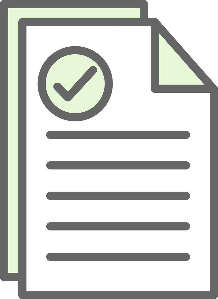 Document Vector Icon Design