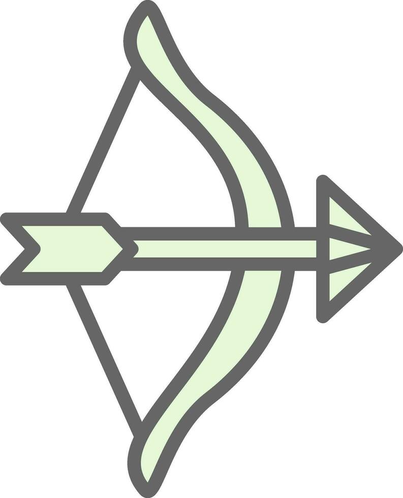 Archer Vector Icon Design