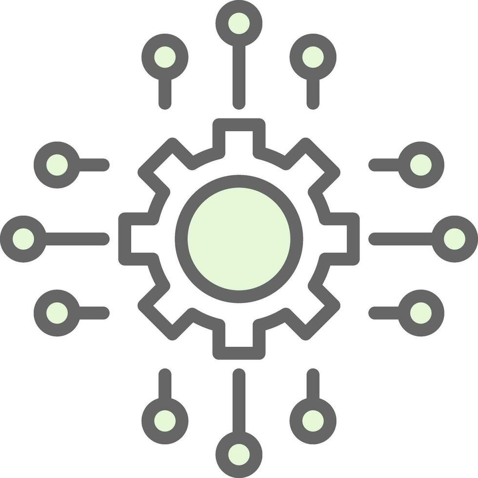 Automation Vector Icon Design