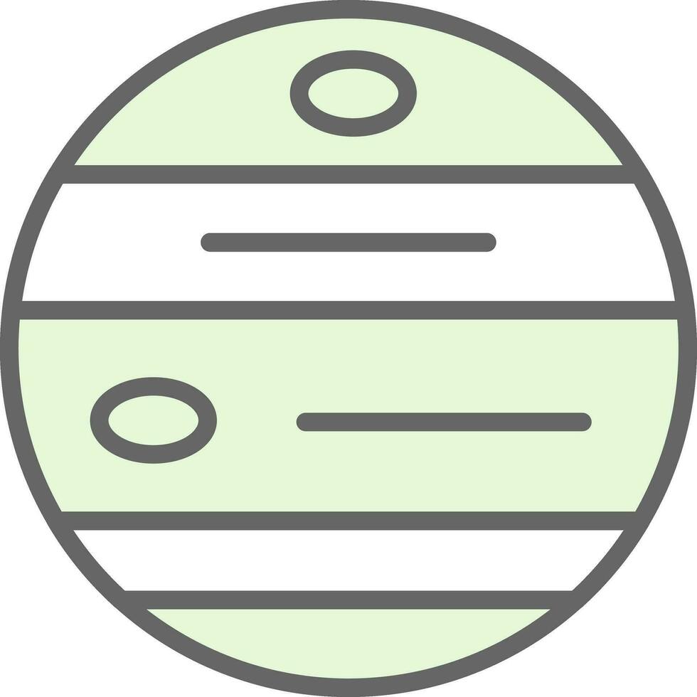 Planets Vector Icon Design