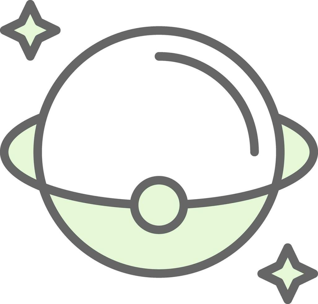 Planet Vector Icon Design