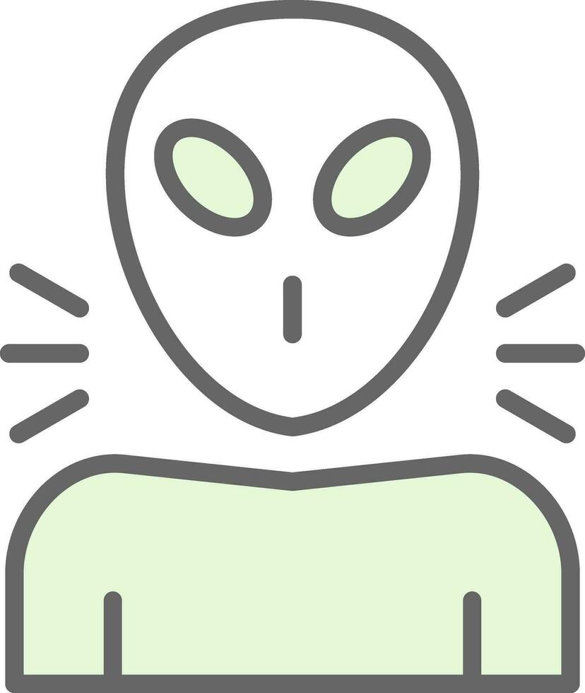 Alien Vector Icon Design