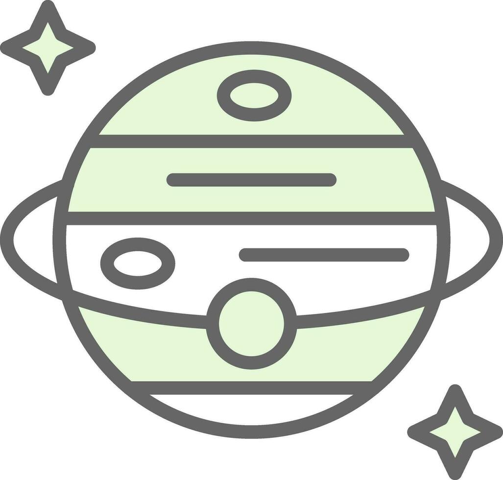 Planet Vector Icon Design