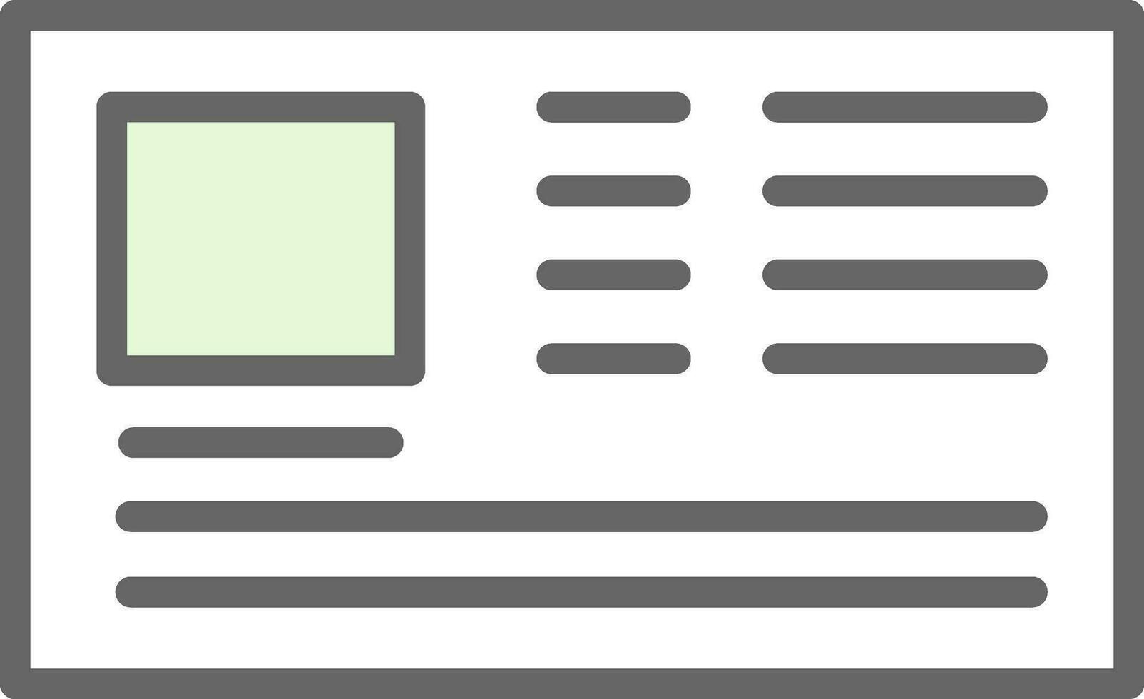Id card Vector Icon Design