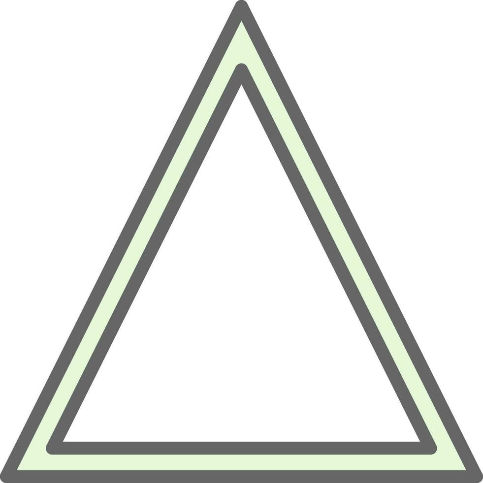 Triangle Vector Icon Design