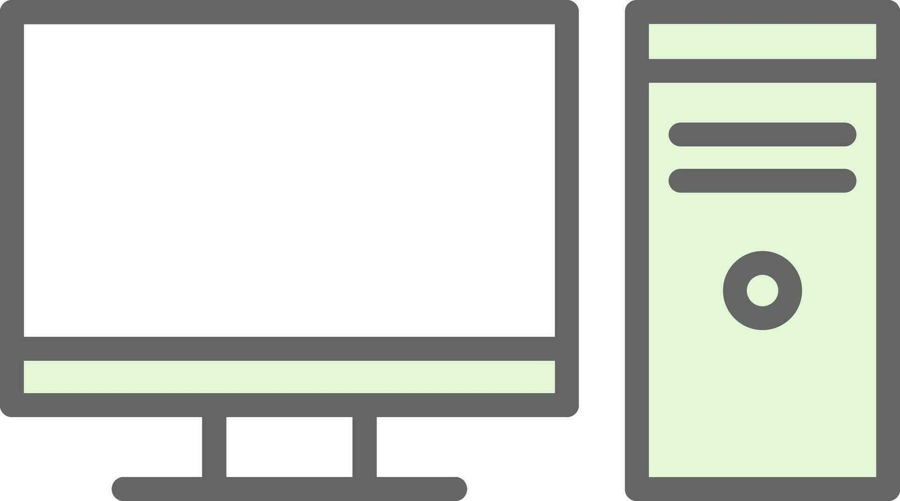 Computer Vector Icon Design