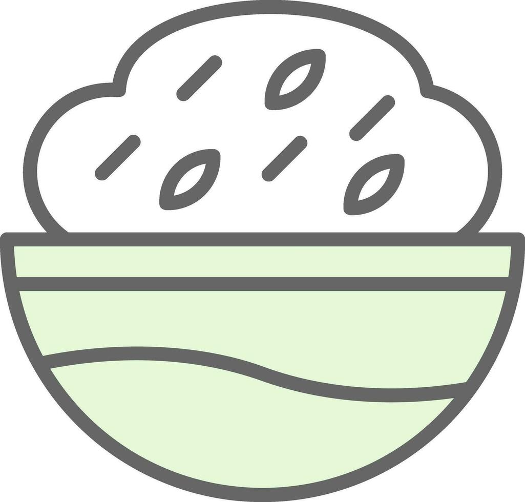 Red curry Vector Icon Design