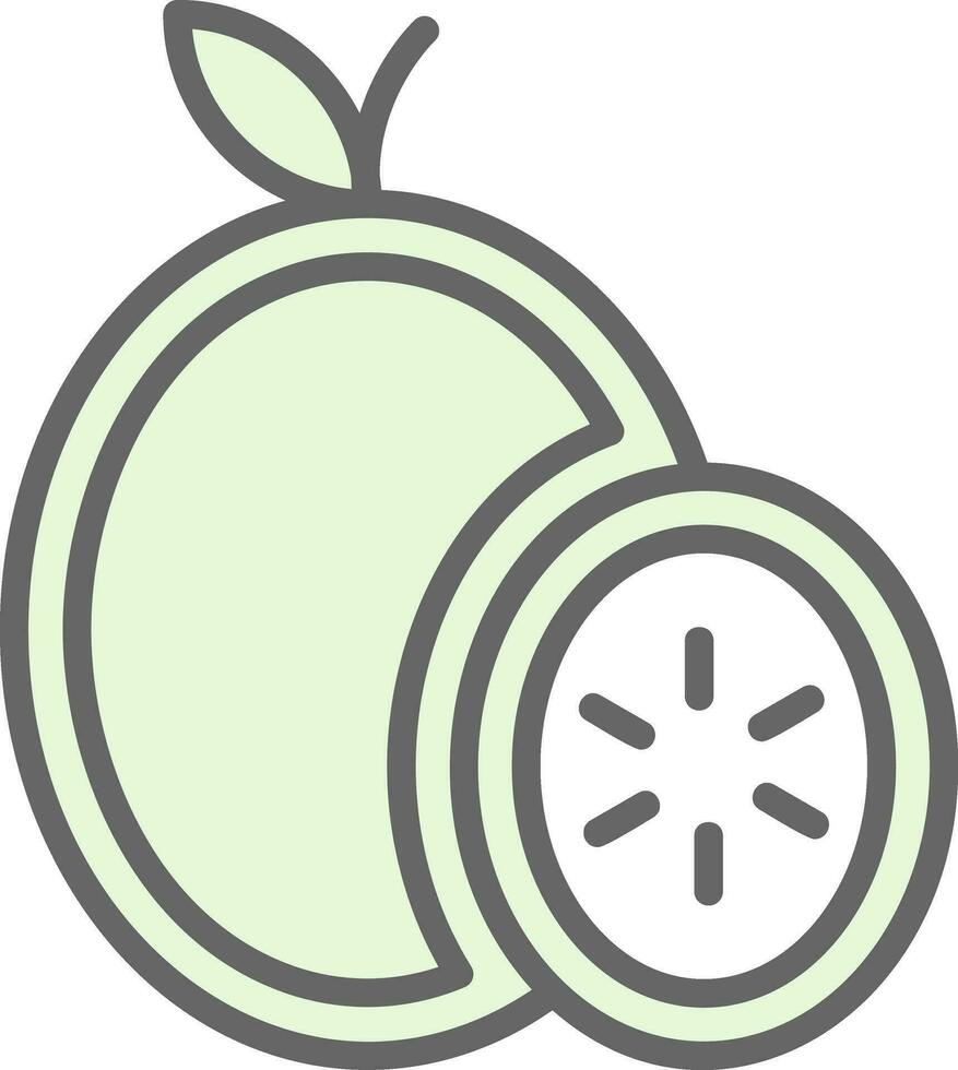 Passion fruit Vector Icon Design